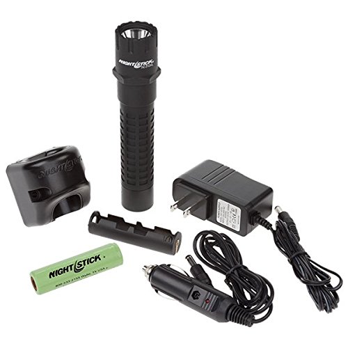 Nightstick TAC-510XL Xtreme Lumens Rechargeable Tactical Flashlight - 1000 Lumens, 6.25-Inch Polymer Body, Black - Perfect for Law Enforcement, Outdoor Adventures & Emergency Preparedness