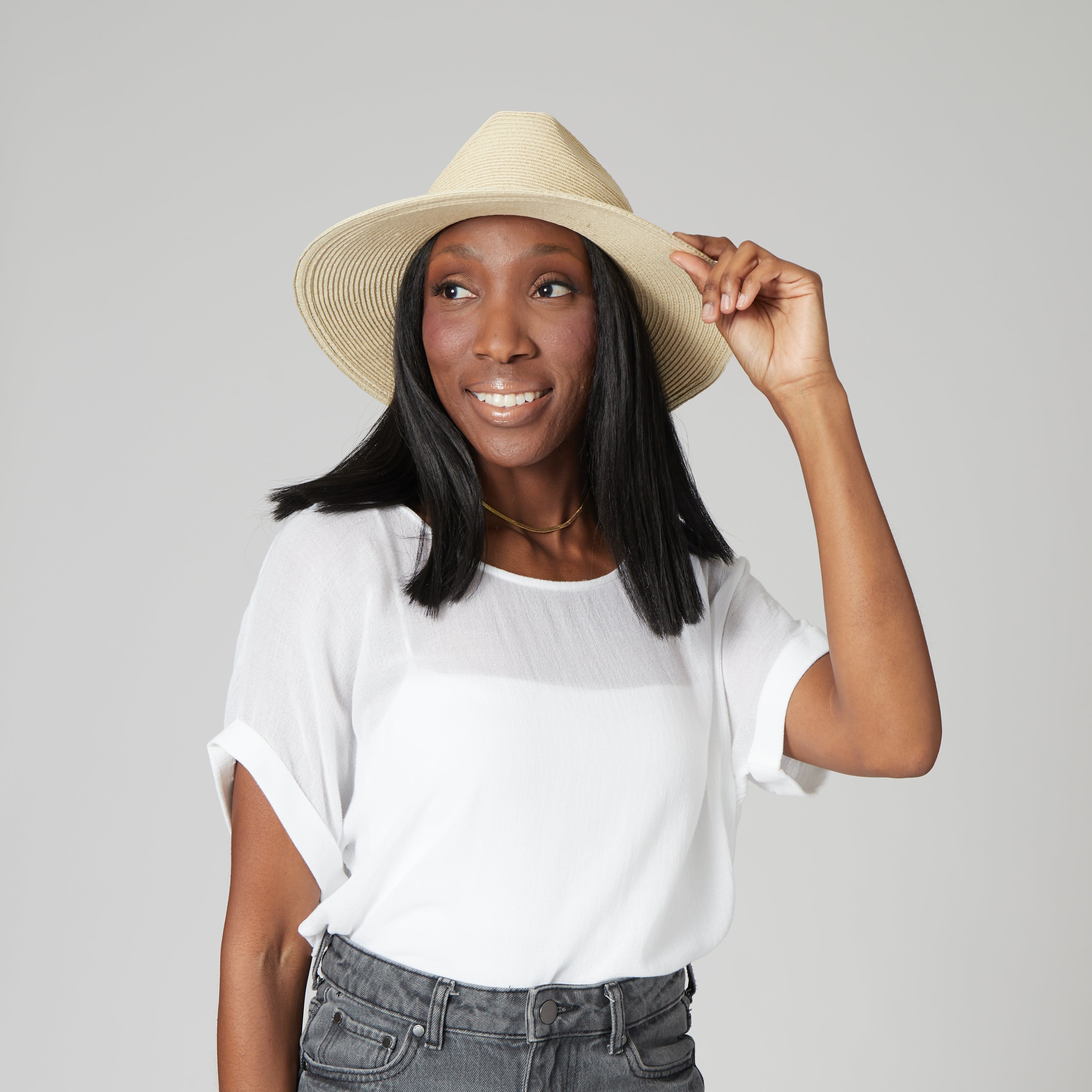 Waterproof Women's Fedora Hat with Adjustable Bow Tie - Stylish Rain & Sun Protection for Outdoor Events, Travel & Fashion