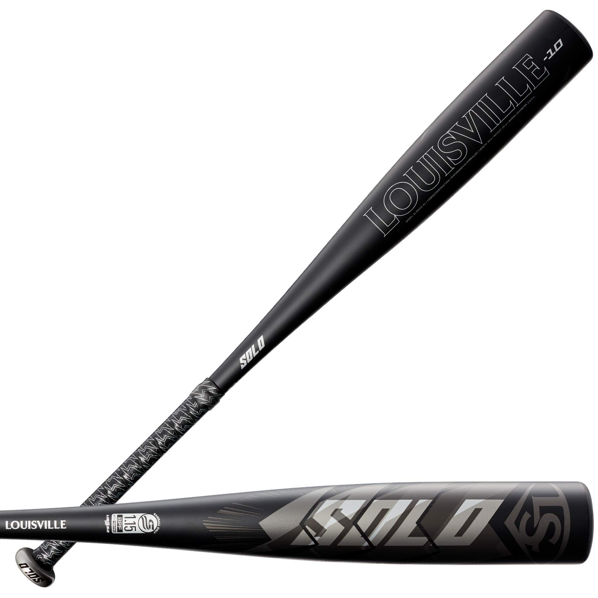 Louisville Slugger 2021 SL Solo BBCOR/USSSA Baseball Bat (-3, -5, -8, -10) - 26