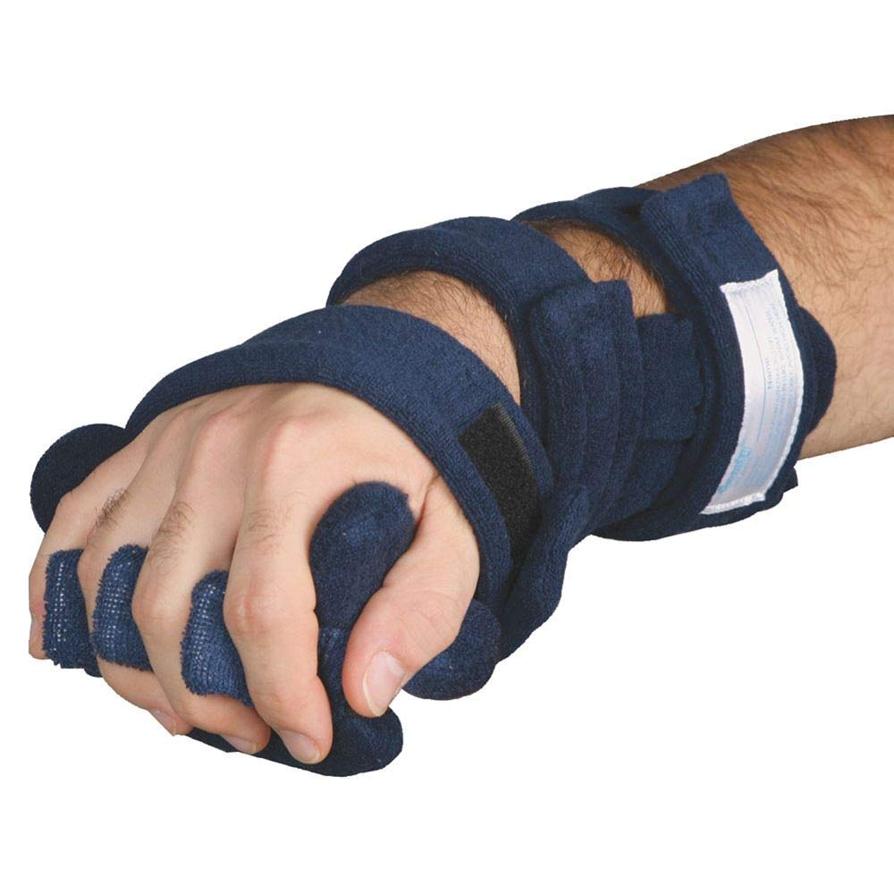 Ergonomic Hand Rest with Finger Separators - Left Hand Small Size for Arthritis & Carpal Tunnel Relief - Perfect for Typing, Gaming & Office Work