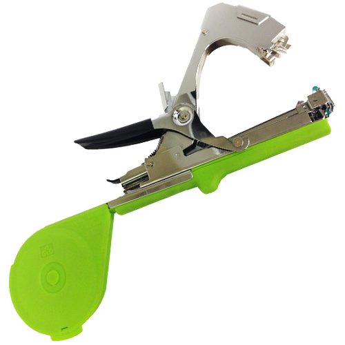Plant Tie Stapler - Garden Clips for Securing Vines, Stems & Branches | Heavy Duty Plant Support Clips for Tomatoes, Cucumbers & Flowers | Ideal for Gardening, Greenhouse & Outdoor Use