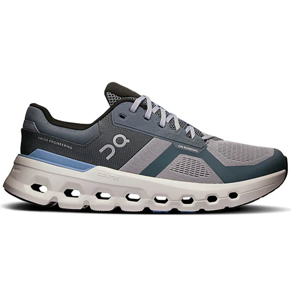 Men's On Cloudrunner 2 Running Shoes - Lightweight Cushioned Trail Sneakers for Jogging & Hiking | Perfect for Outdoor Workouts, Gym Training & Daily Wear