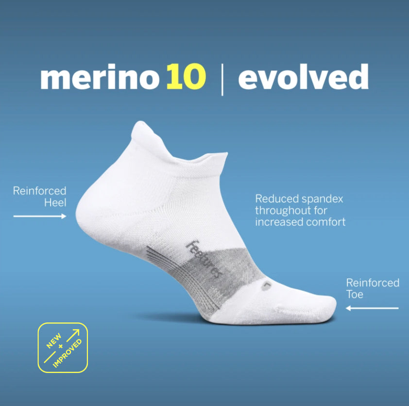 Merino 10 Max Cushion Crew Socks - Ultra Soft Wool Hiking & Running Socks for Men & Women - Perfect for Outdoor Adventures, Travel & Cold Weather Activities