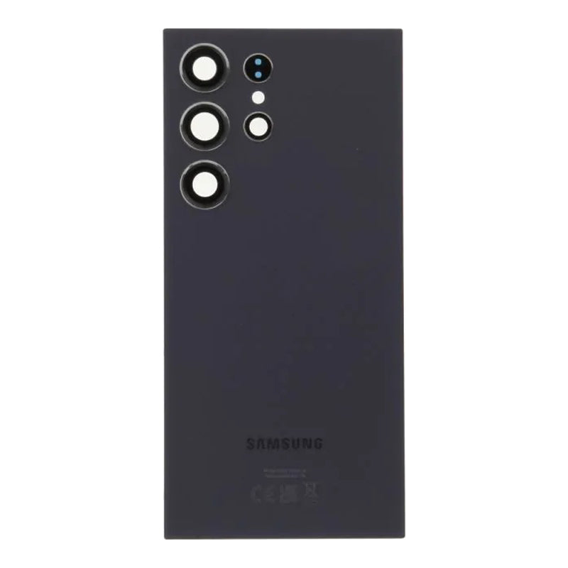 Samsung Galaxy S24 Ultra Back Glass Replacement with Camera Lens Cover - Premium Rear Panel Repair Part for Smartphone Protection | Perfect for DIY Fixes & Phone Restoration Projects