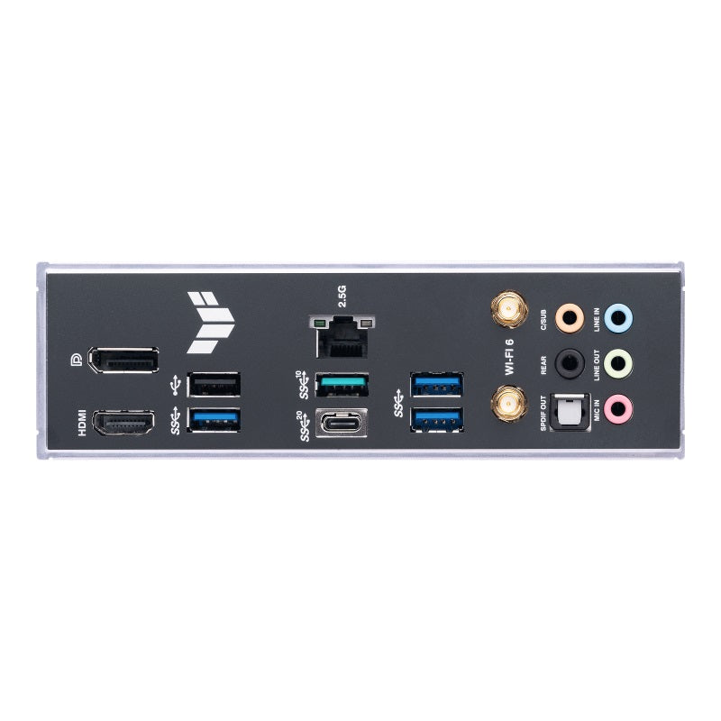 ASUS TUF Gaming B760 Plus WiFi D4 ATX Motherboard - LGA1700 Socket for 13th & 12th Gen Intel Core Processors, DDR4, PCIe 4.0, Dual M.2, WiFi 6 - Perfect for Gaming PCs & High-Performance Workstations