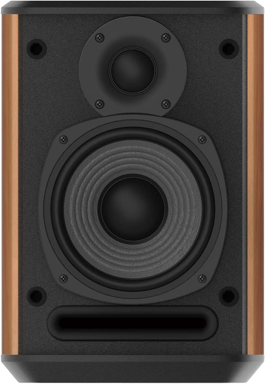 Edifier MS50A WiFi Smart Speaker - 40W RMS Wireless Bluetooth & AirPlay 2 Sound System, Works with Alexa, Spotify & Tidal Connect (No Microphone) - Perfect for Home Audio, Parties & Background Music