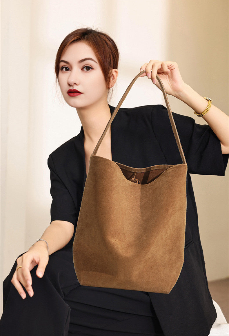Stylish Modern Bucket Tote Bag for Women - Large Capacity Waterproof Handbag - Perfect for Work, Travel, Beach & Shopping