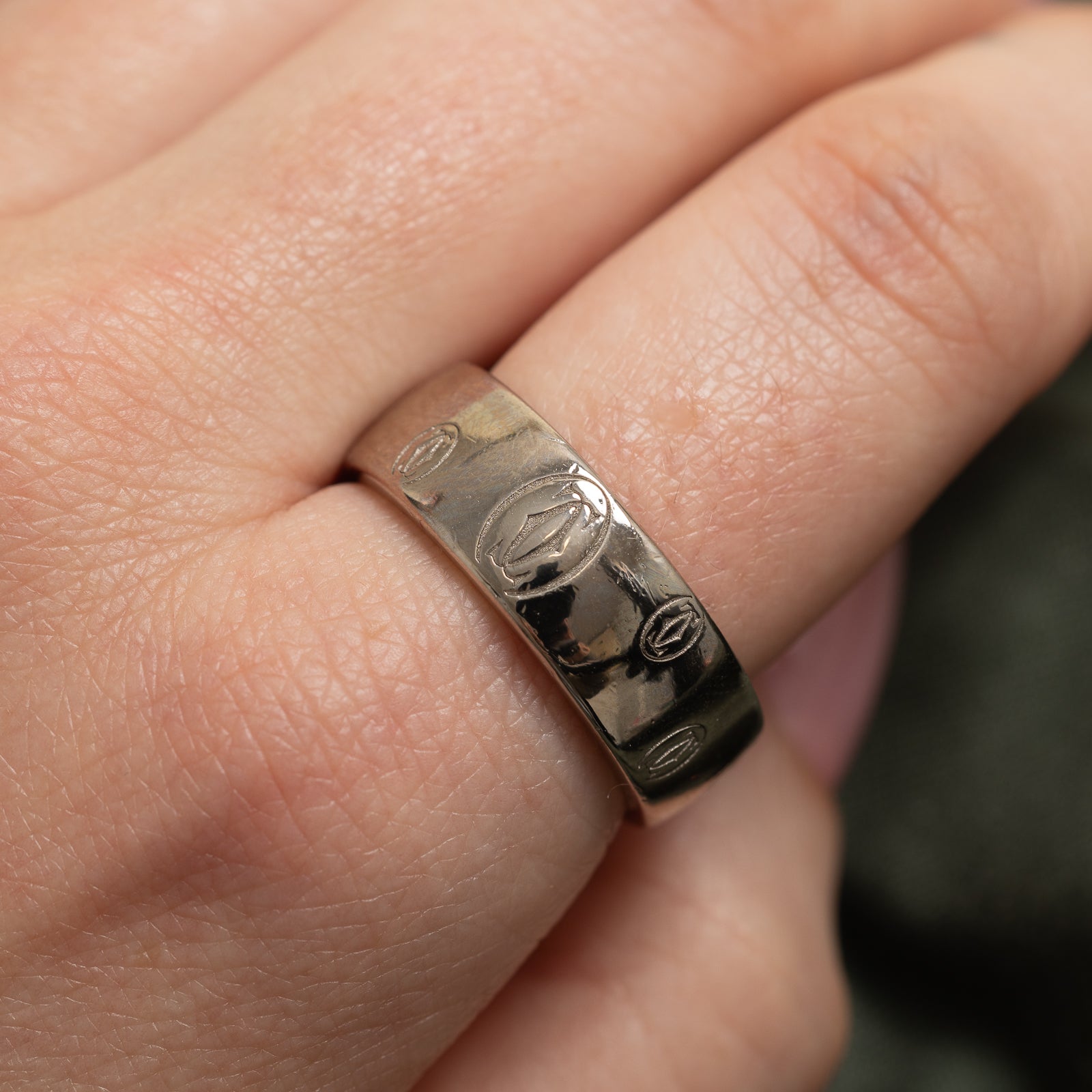 Cartier Happy Birthday Ring - Size 10.5 | Cartier 65 Anniversary Collection | Luxury Jewelry Gift for Women, Birthday, Anniversary & Special Occasions
