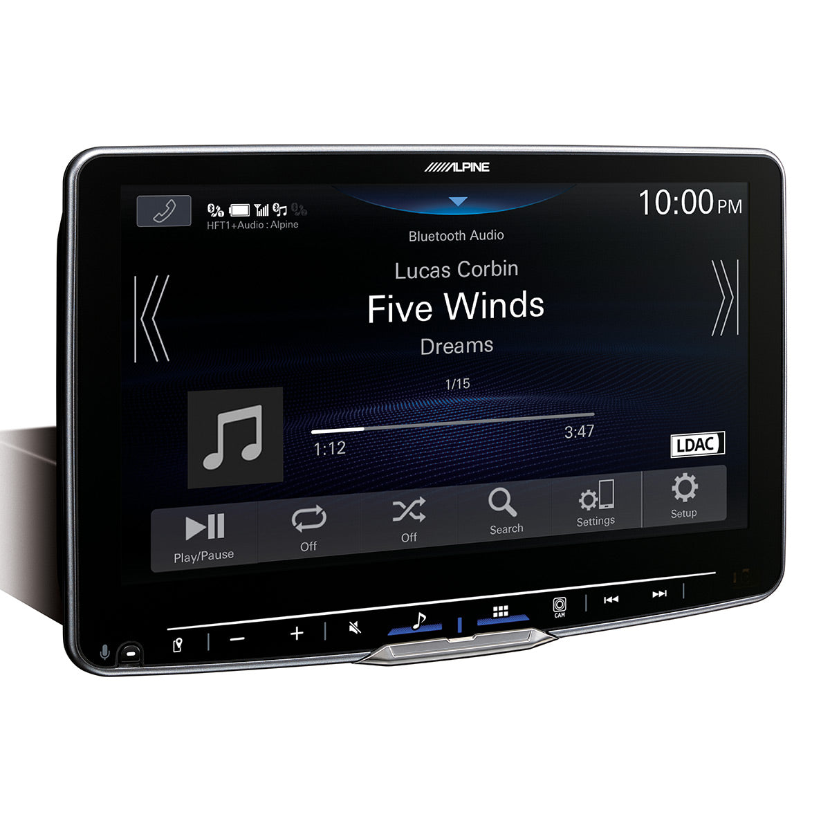 Alpine iLX-F509 Halo9 9-Inch High-Resolution Digital Multimedia Car Stereo Receiver - Perfect for Jeep, Truck & SUV Upgrades