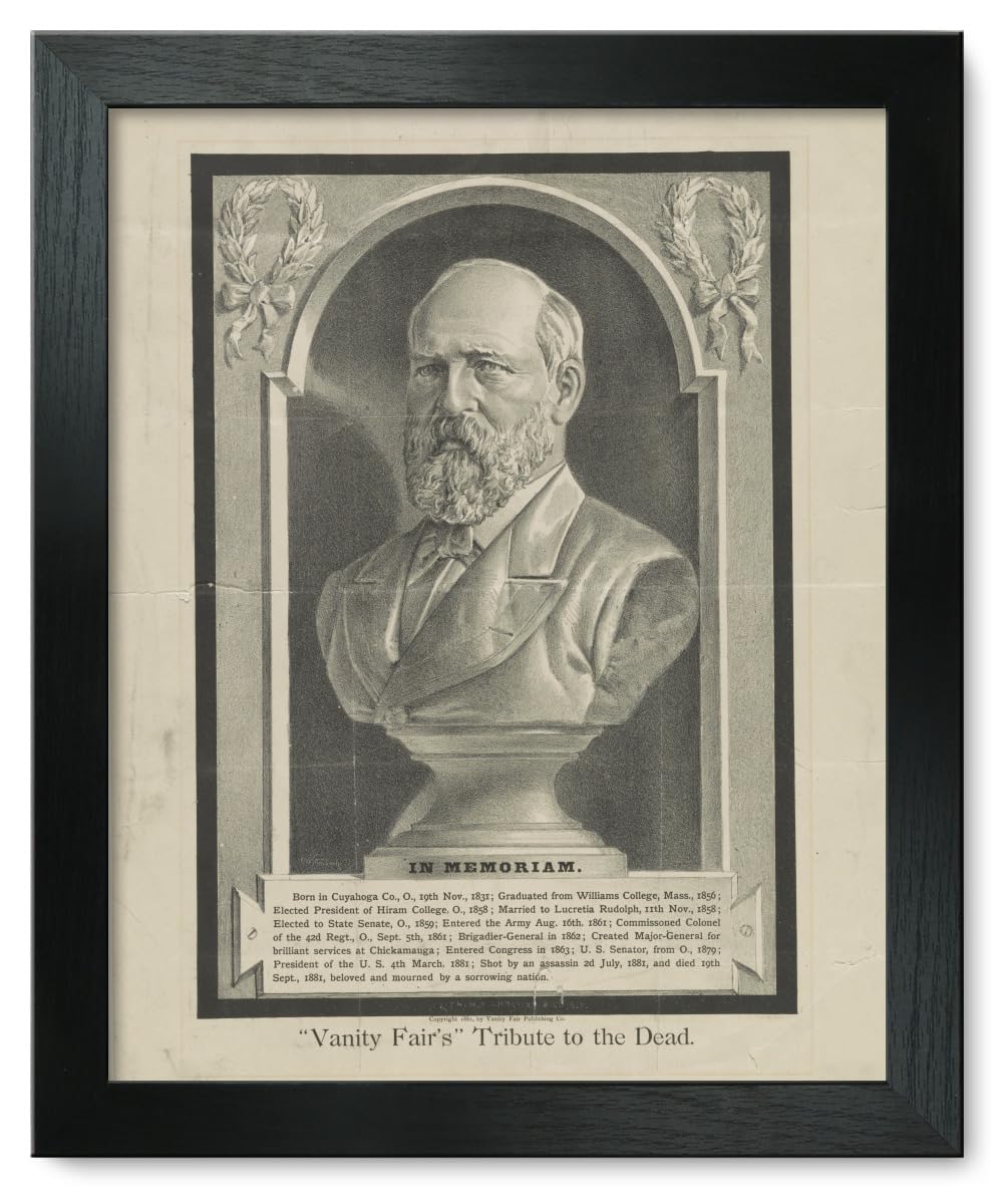 Vanity Fair Tribute Framed Print 12x15 - Elegant Wall Art Decor for Living Room, Bedroom & Office