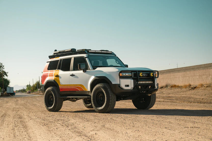 Rago Fabrication Heavy-Duty Roof Rack for 2024+ Toyota Land Cruiser 250 & Lexus GX 550 - Perfect for Off-Road Adventures, Camping Gear, and Outdoor Equipment Storage