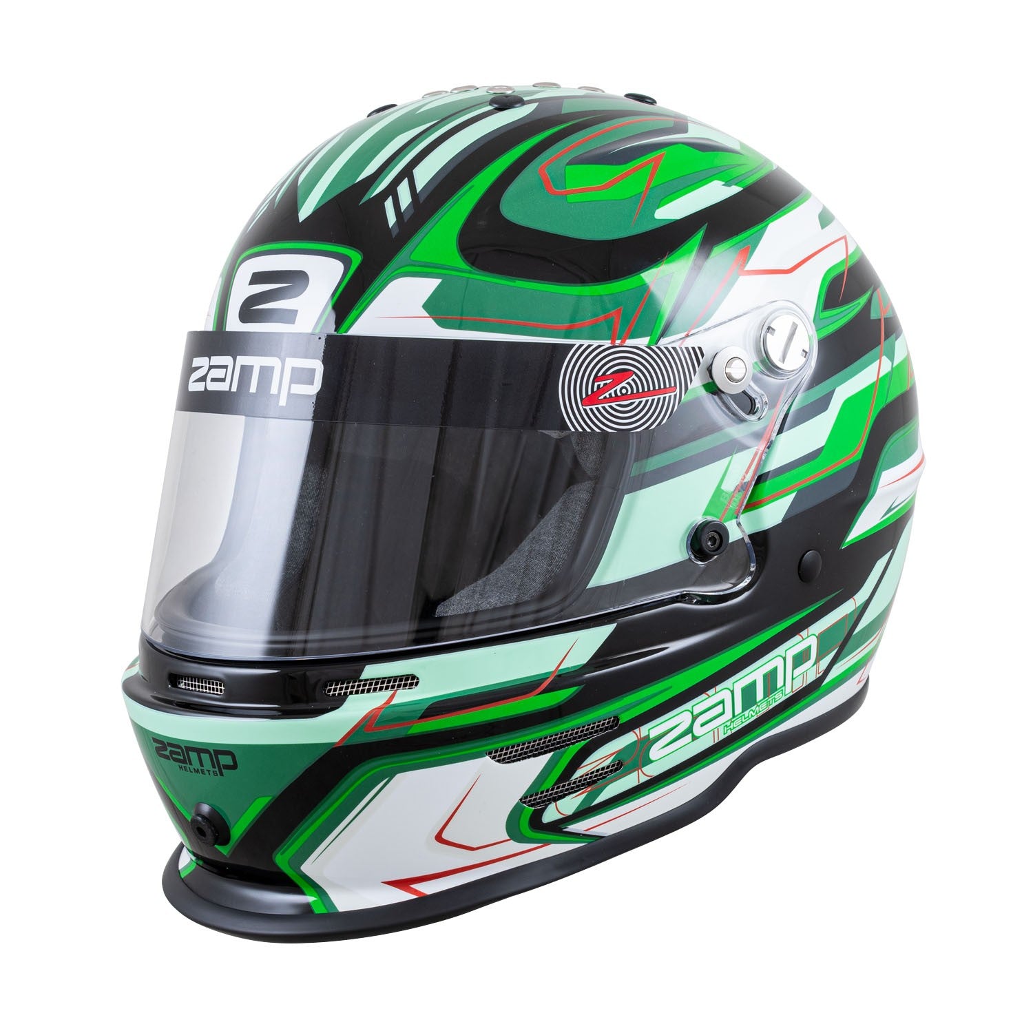 Zamp RZ 42Y C4 Youth Snell CMR2016 Certified Racing Helmet - Lightweight & Durable for Karting, Motocross & Junior Motorsports