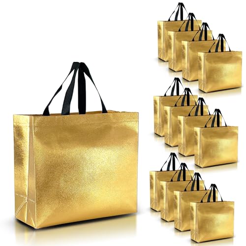 Gold With Black Handles - Large Size