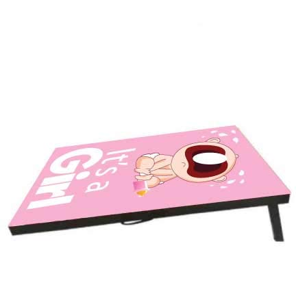 VictoryStore Cornhole Game Set - Pink Baby Shower Bean Bag Toss for Girls - 