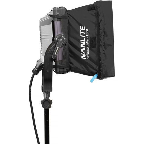 Nanlite Alien 150C RGBWW LED Panel with Softbox & Eggcrate - Professional Studio Lighting for Photography, Videography, and Live Streaming