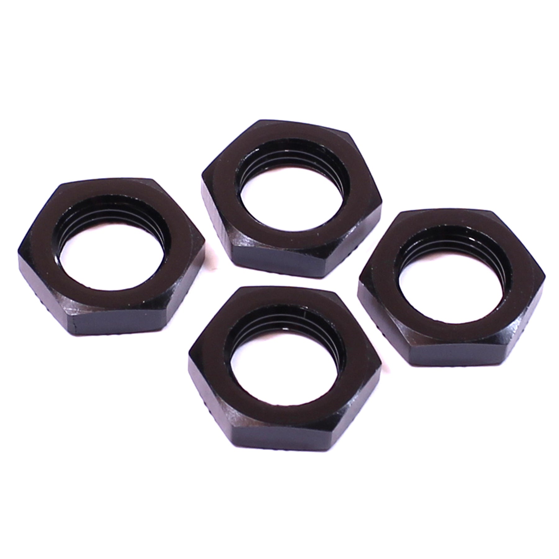 High-Quality Black Aluminum Wheel Nut Set for X Maxx - Durable & Lightweight for RC Cars, Trucks, and Off-Road Vehicles - Perfect for Racing, Bashing, and Custom Upgrades