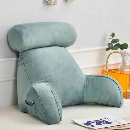 Ergonomic Back Support Cushion Pillow for Office Chair, Car Seat & Home Use - Lumbar Pain Relief & Posture Corrector