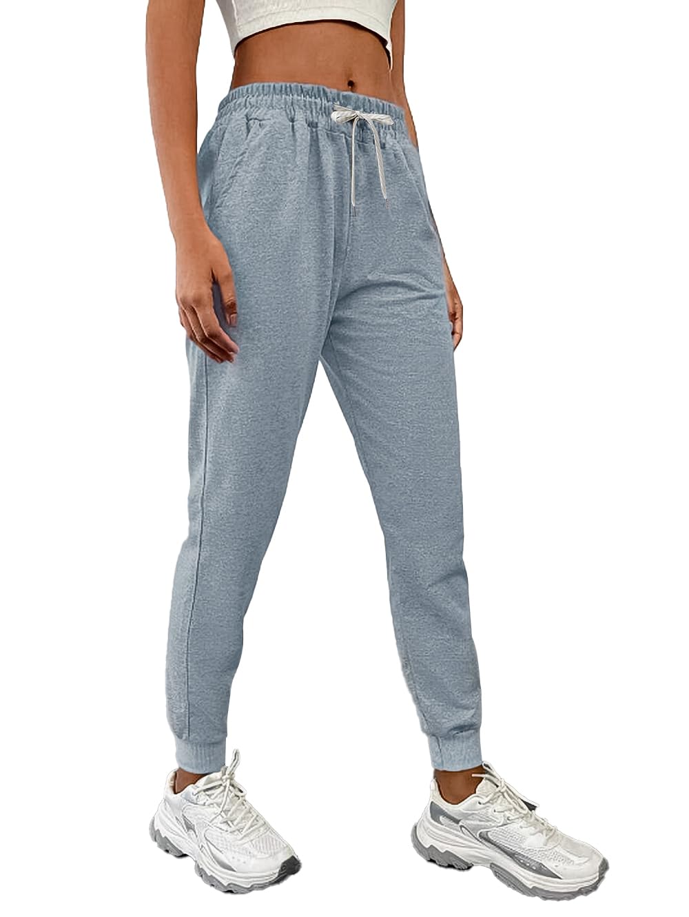 Pioneer Camp Women's Joggers Pants with Pockets - Comfortable Lounge Sweatpants for Yoga, Running & Workout | Perfect for Casual Wear, Gym & Outdoor Activities