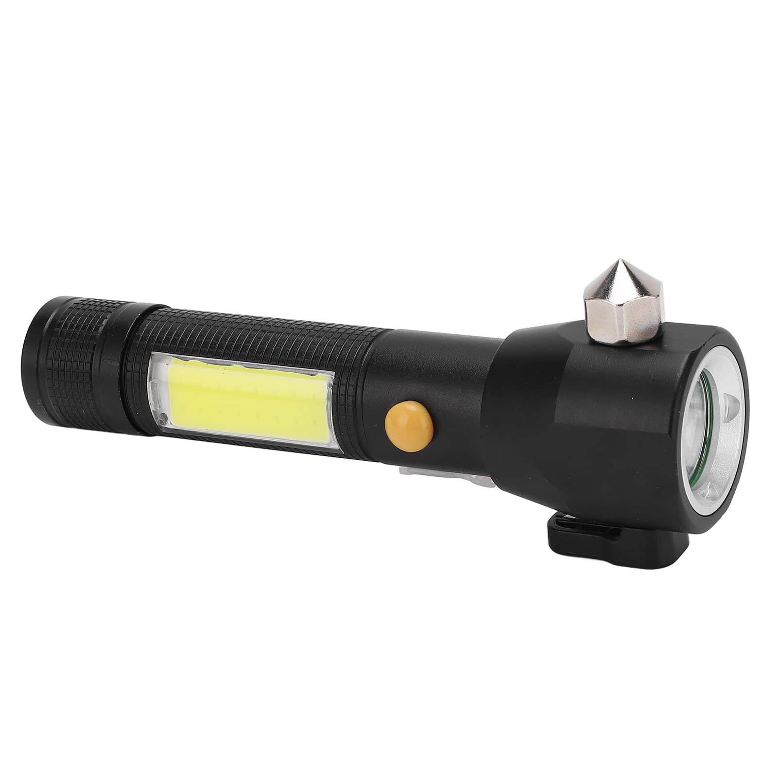 Waterproof Flashlights with Aluminum Alloy Body & COB Side Light - 4 Brightness Levels for Hiking, Camping, Emergency, Outdoor Adventures & Travel Essentials
