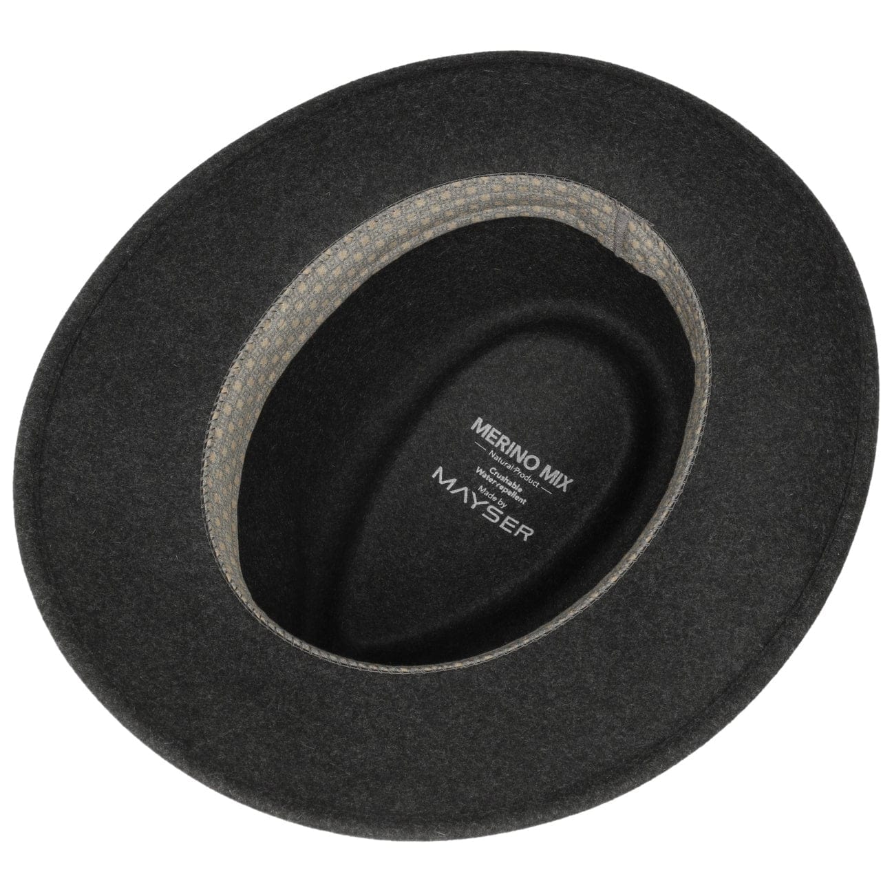 Mayser Scott Merino Mix Bogart Hat - Premium Wool Blend Men's Fedora for Casual & Formal Wear