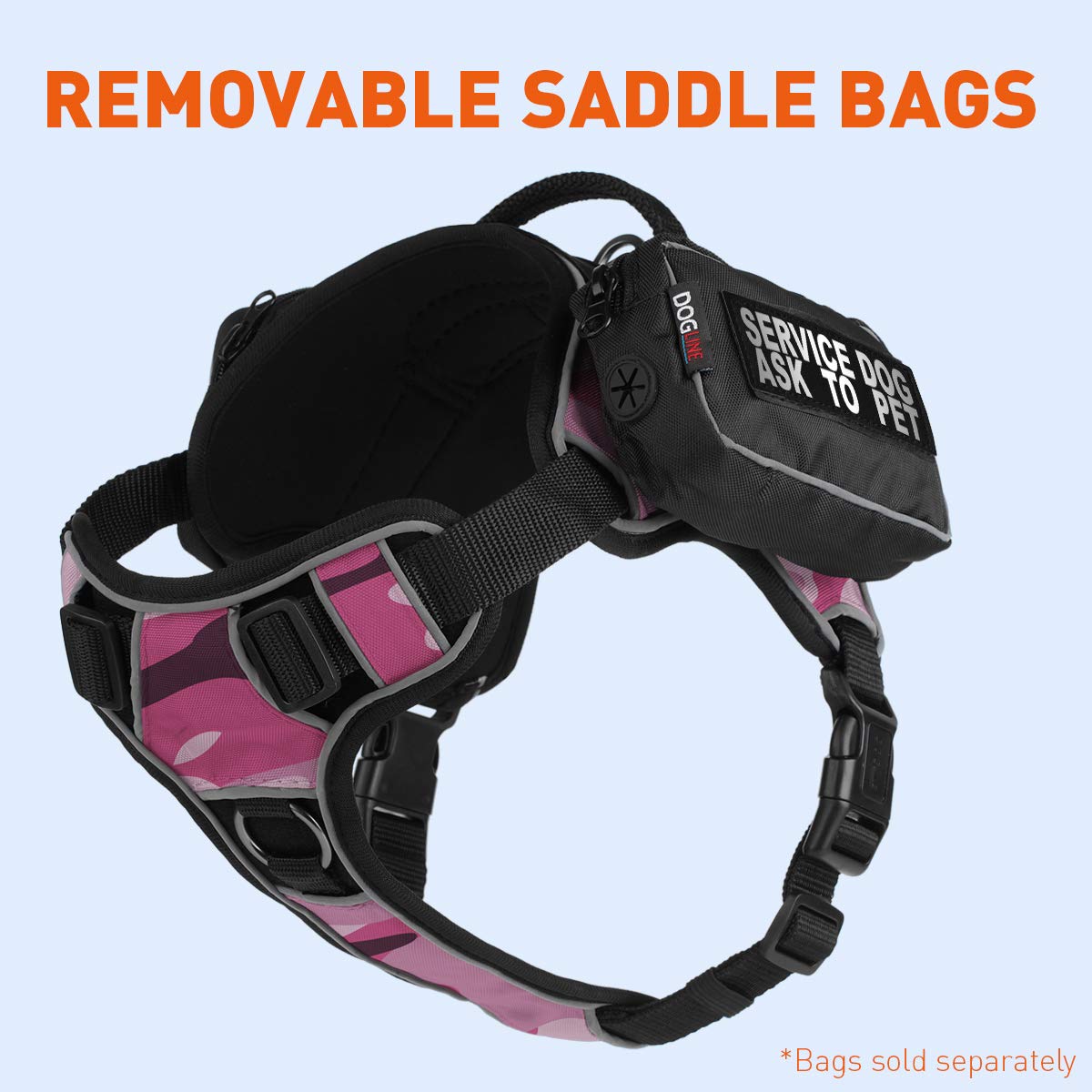 No-Pull Dog Harness with Reflective Patches & Quick Release Buckles - Soft Comfortable Vest for Medium Dogs 21-25