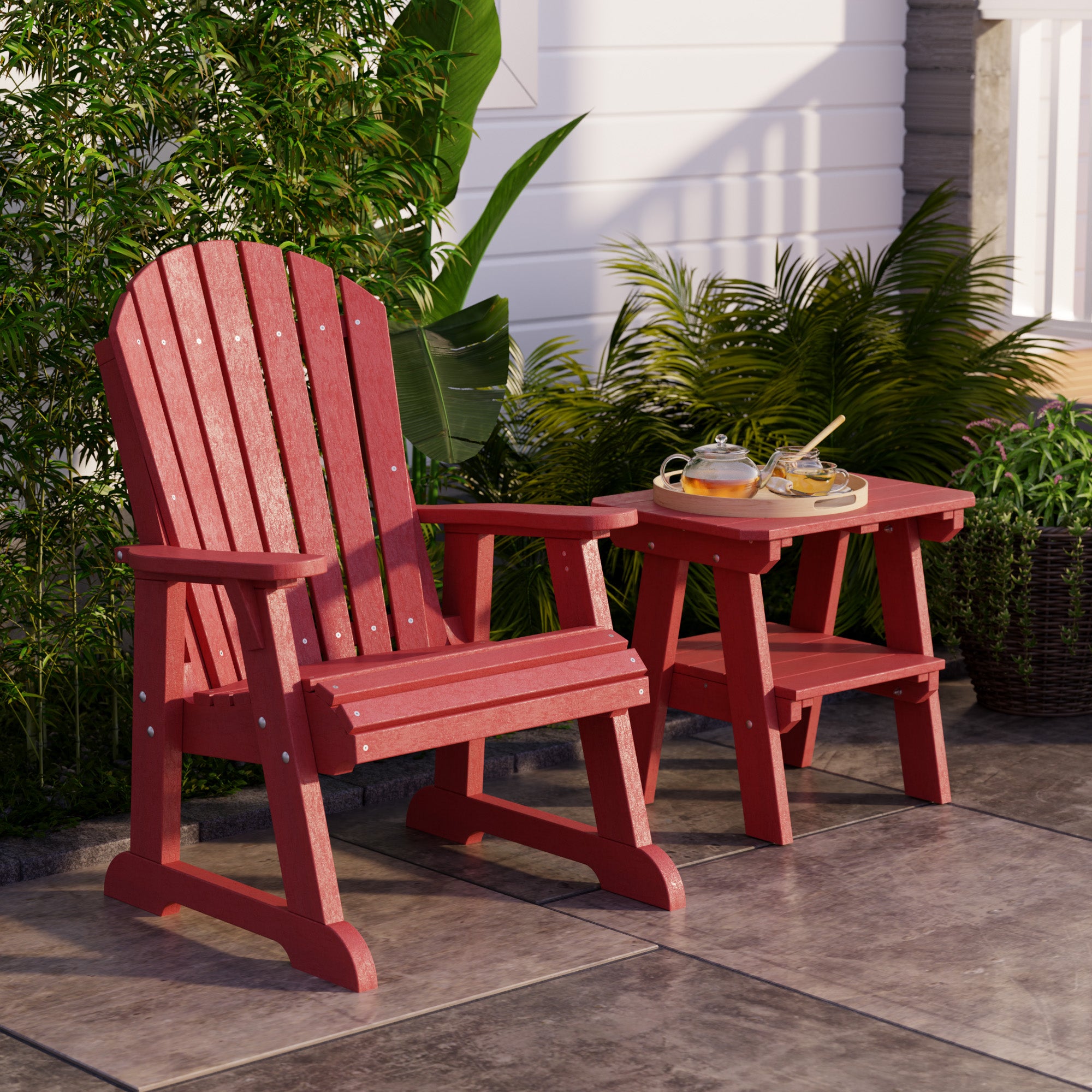 Heritage High Fan Back Chair - Classic Wooden Dining Chair with Upholstered Seat - Perfect for Farmhouse, Rustic & Traditional Dining Rooms