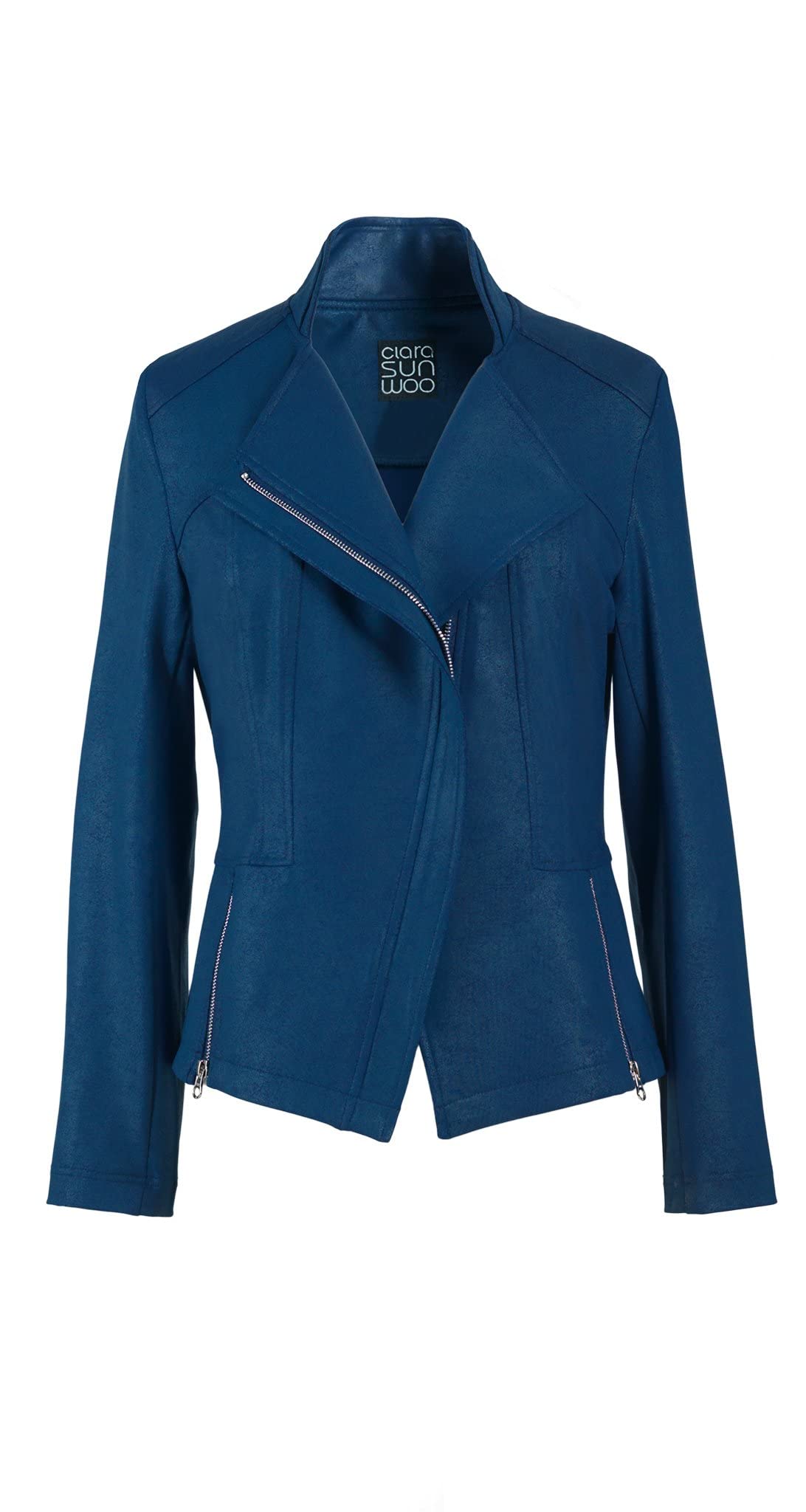 Premium Liquid Leather Women's Signature Jacket - Stylish & Comfortable Outerwear for Fall & Winter Fashion | Perfect for Casual Wear, Office & Night Out