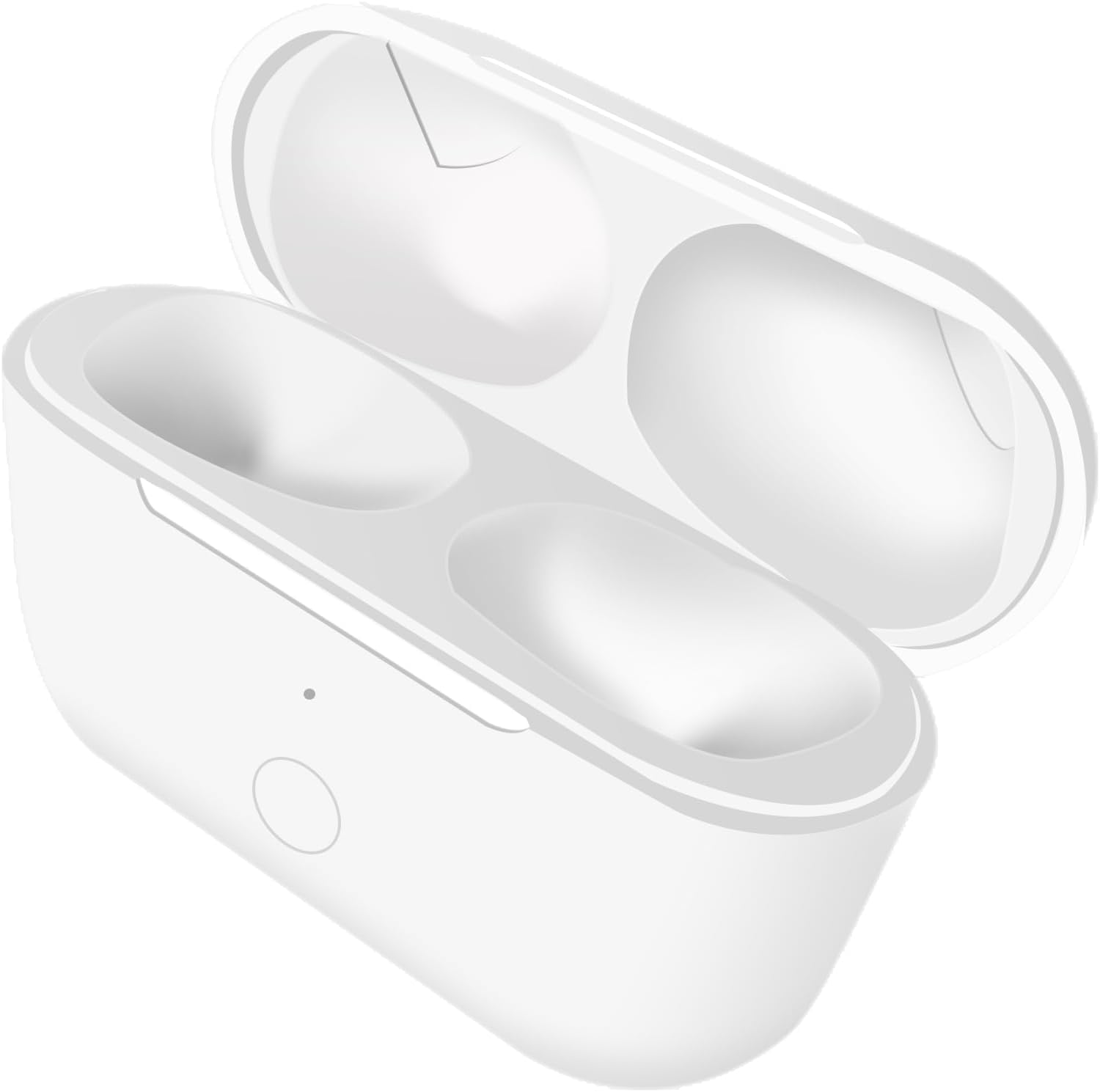 Upgraded Wireless Charging Case for AirPods Pro 1st & 2nd Generation - Replacement Charging Case with Bluetooth Pairing Sync (Earbuds Not Included) | Perfect for Travel, Workout & Daily Use