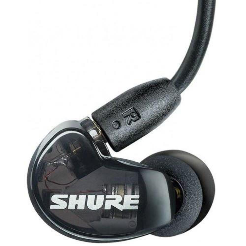 Shure SE215-CL Professional Sound Isolating In-Ear Monitor Earphones with Triple Flange Sleeves (3 Pairs) - Clear | High-Fidelity Audio, Noise Isolation for Musicians, DJs & Audiophiles | Perfect for Live Performances, Studio Recording & Commuting