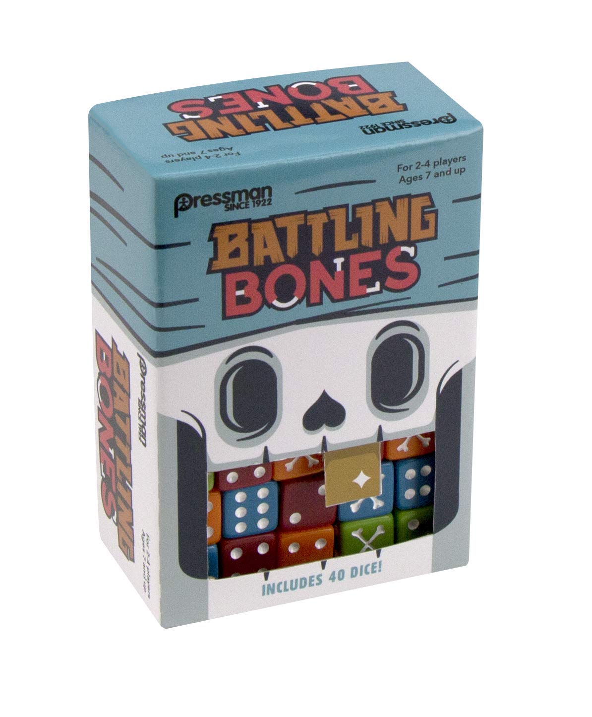 Battling Bones Game - Fun Strategy Board Game for Kids & Adults - Perfect for Family Game Night & Party Entertainment