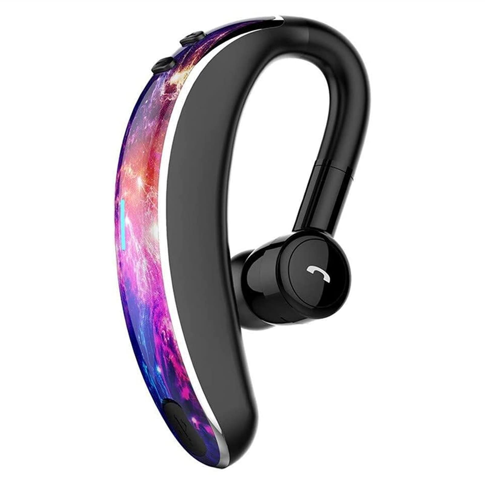Zinhsq Bluetooth Headset - Wireless V5.0 Earpiece with Mic, Ultralight Hands-Free Business Earphones for Office, Driving & Conference Calls | Comfortable All-Day Wear for Professionals & Commuters
