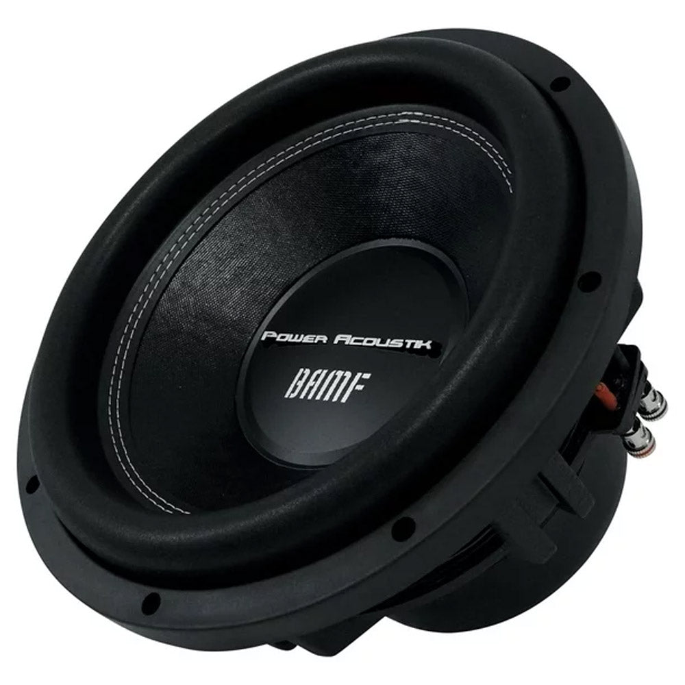 Power Acoustik BAMF 122 12 Inch BAMF Series Dual 2 Ohm Car Subwoofer - High Performance Bass for Car Audio Systems, Perfect for Trucks, SUVs and Custom Car Stereo Setups
