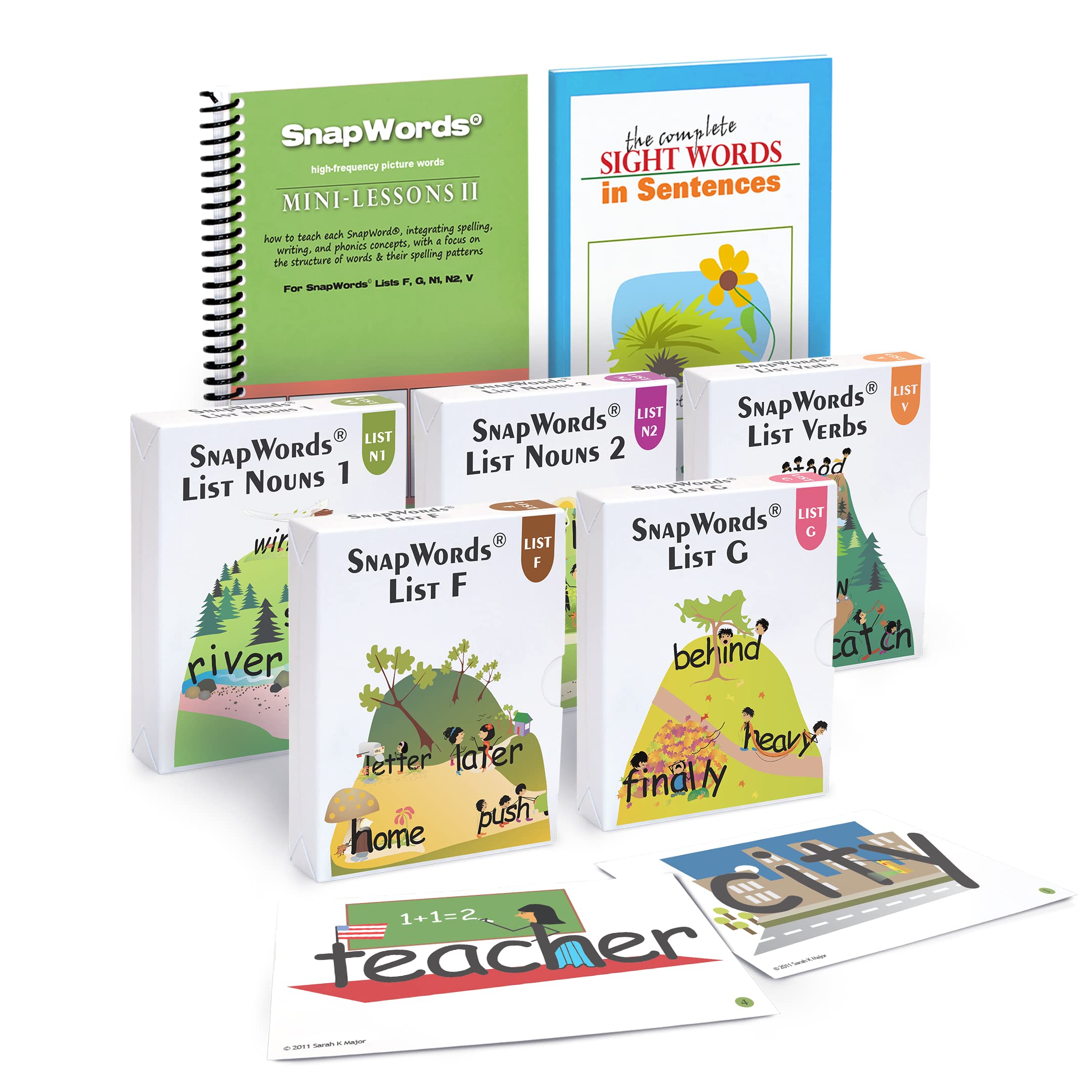 301 SnapWords® Teaching Cards - Multisensory & Kinesthetic Learning Tools for ESL/ELL Students | Sight Word Flash Cards for Classroom & Homeschool Reading Activities
