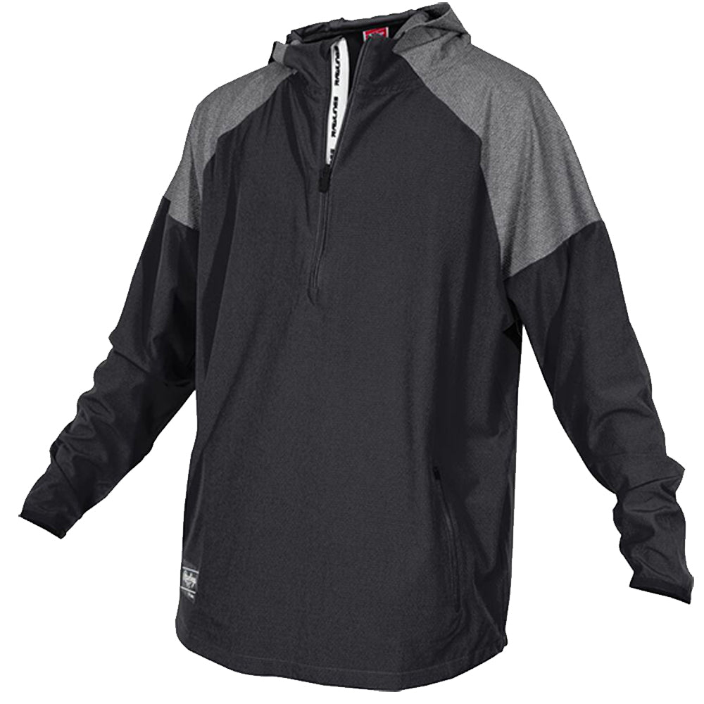 Rawlings Colorsync Long Sleeve Adult Baseball Batting Jacket for Men & Women - Lightweight Training Jacket with Moisture-Wicking Fabric (Perfect for Baseball Practice, Softball Games & Cool Weather Training)