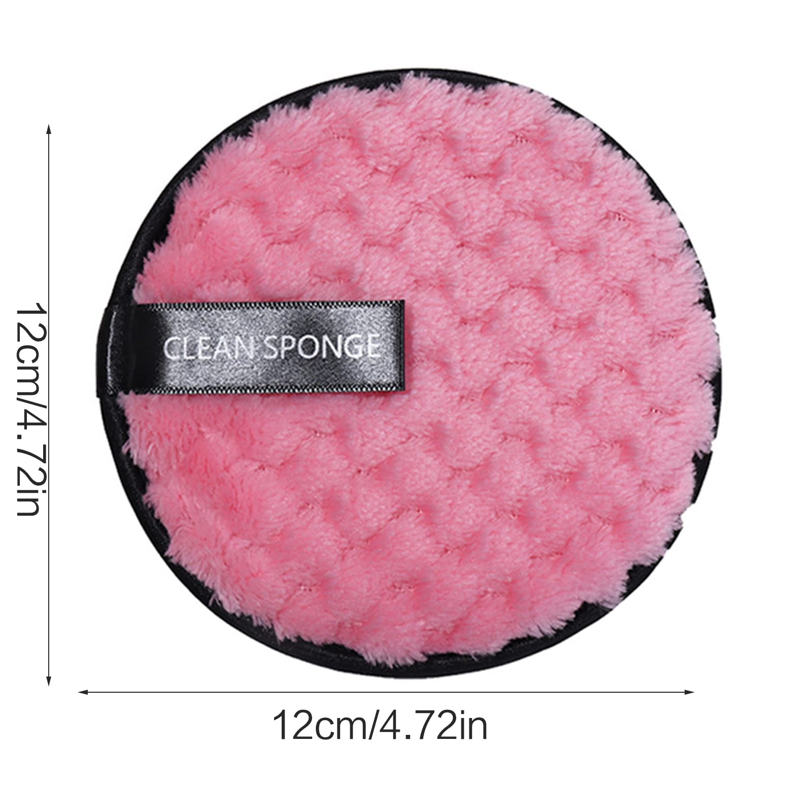 Eco-Friendly Reusable Makeup Remover Pads - Soft Microfiber Face Cloths for All Skin Types | Gentle Makeup-Eraser & Cleansing Pads | Perfect for Daily Makeup Removal, Travel & Sustainable Beauty Routine