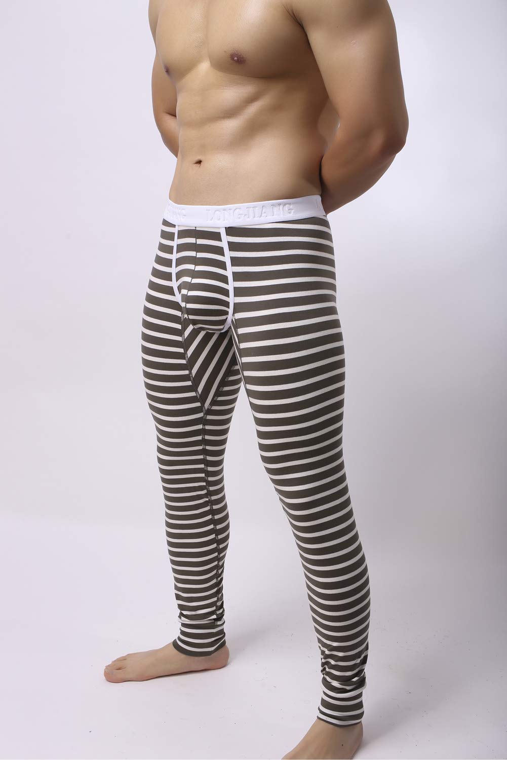 **Men's Cotton Thermal Underwear Pants - Long Johns for Winter Warmth & Comfort - Perfect for Cold Weather, Outdoor Activities & Layering**