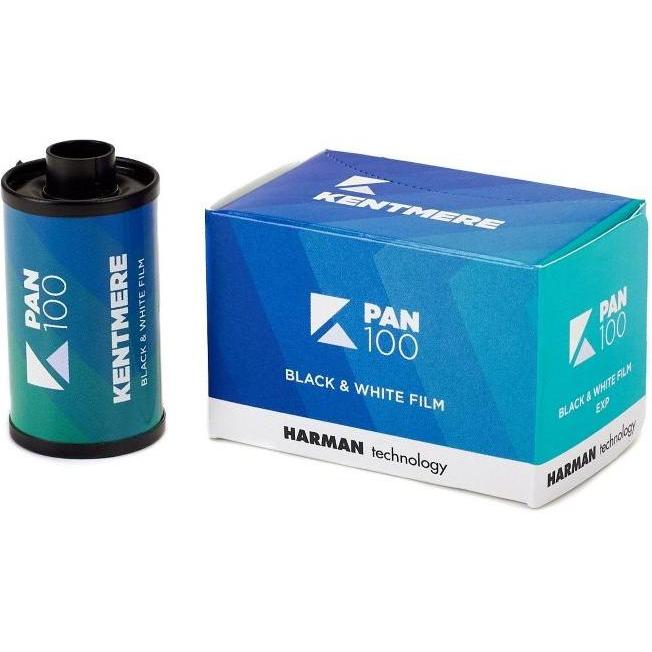 Kentmere 100 ISO 35mm 24 Exposure Black & White Film Roll - Perfect for Street Photography & Low Light Shooting