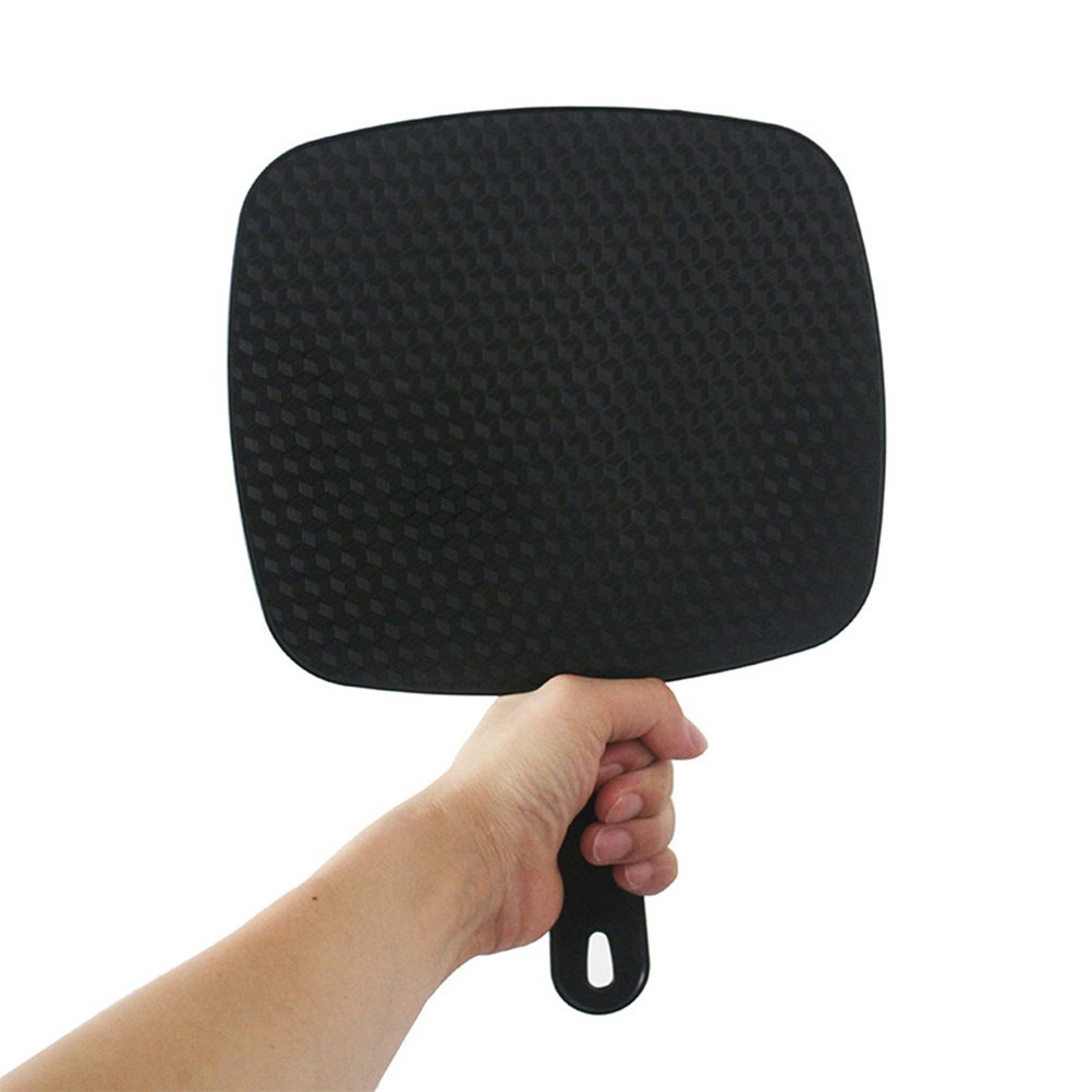 Professional Handheld Vanity Mirror for Hairdressing & Makeup - Large Fog-Resistant Shower Mirror with Handle - Perfect for Salon, Bathroom, Dressing Table & Travel Use