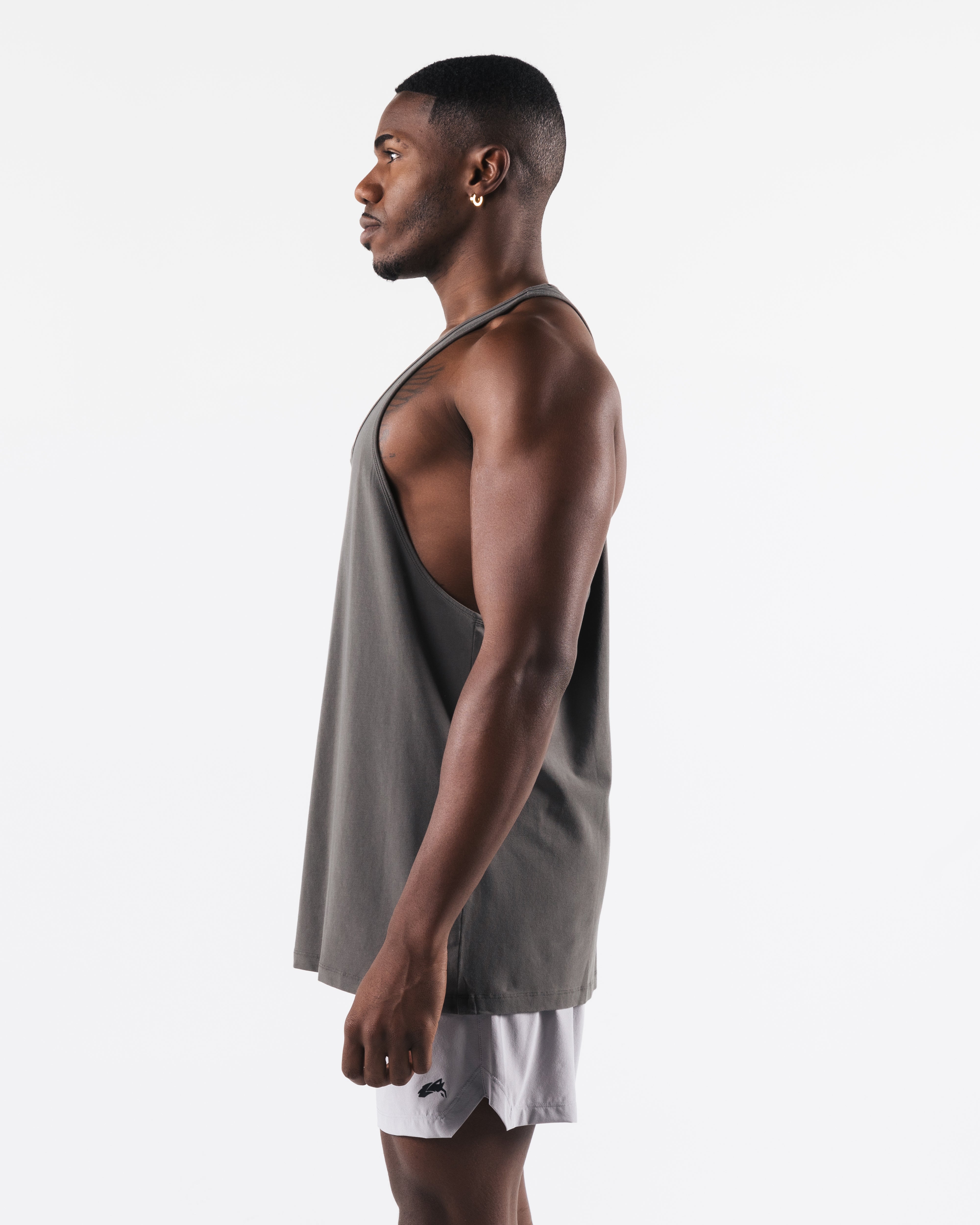 Breathe More Stringer Necklace in Pewter - Stylish Layering Jewelry for Everyday Wear & Special Occasions