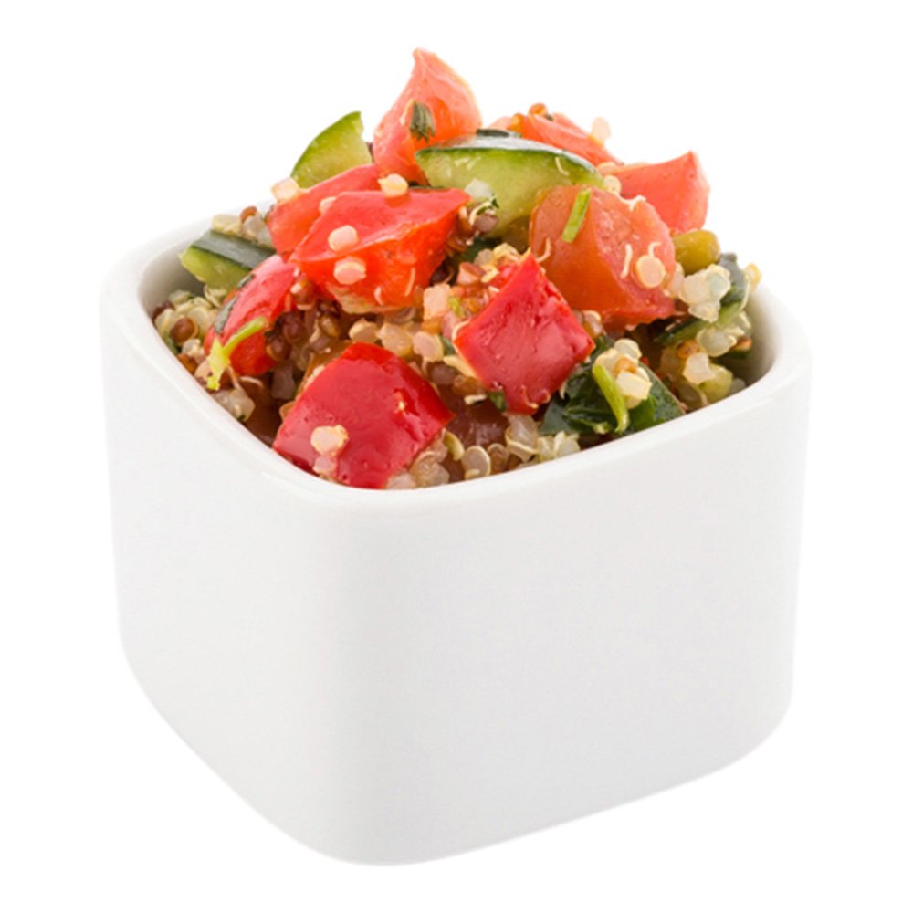 4.5 oz White Porcelain Square Ramekins - Set of 10 Oven & Microwave Safe Appetizer Dishes for Tasting, Snacks, Desserts | Perfect for Restaurants, Catering, Parties & Individual Portions
