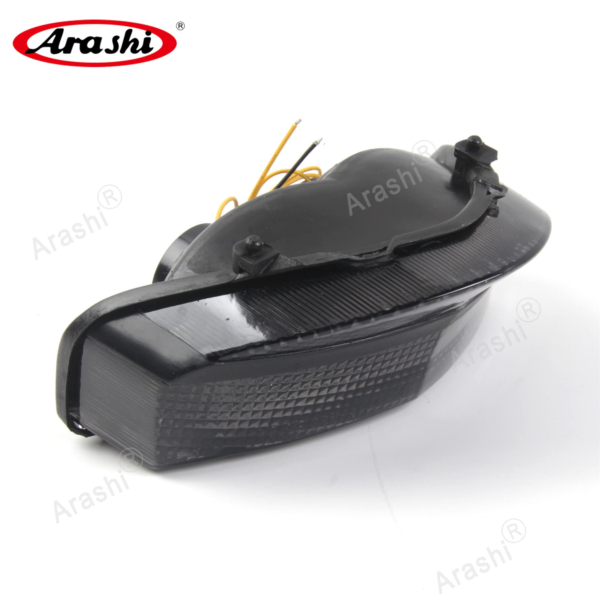 HONDA CBR929RR LED Taillight with Integrated Turn Signals & Brake Light - Smoke Lens Replacement for 2000-2001 CBR 929RR Motorcycle - Perfect for Night Riding & Enhanced Safety