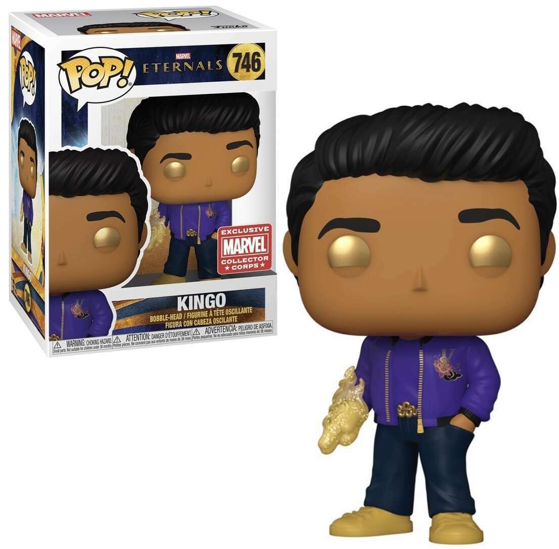 Marvel Eternals Kingo Action Figure - Exclusive Marvel Collector Corps Edition - Perfect for Display, Collecting, and Marvel Fans