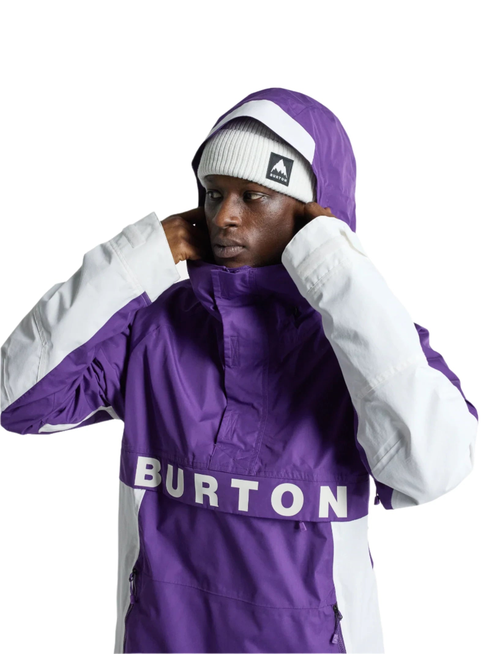 Burton Frostner 2L Anorak Jacket 2025 - Waterproof & Lightweight Outdoor Jacket for Hiking, Skiing & Winter Adventures