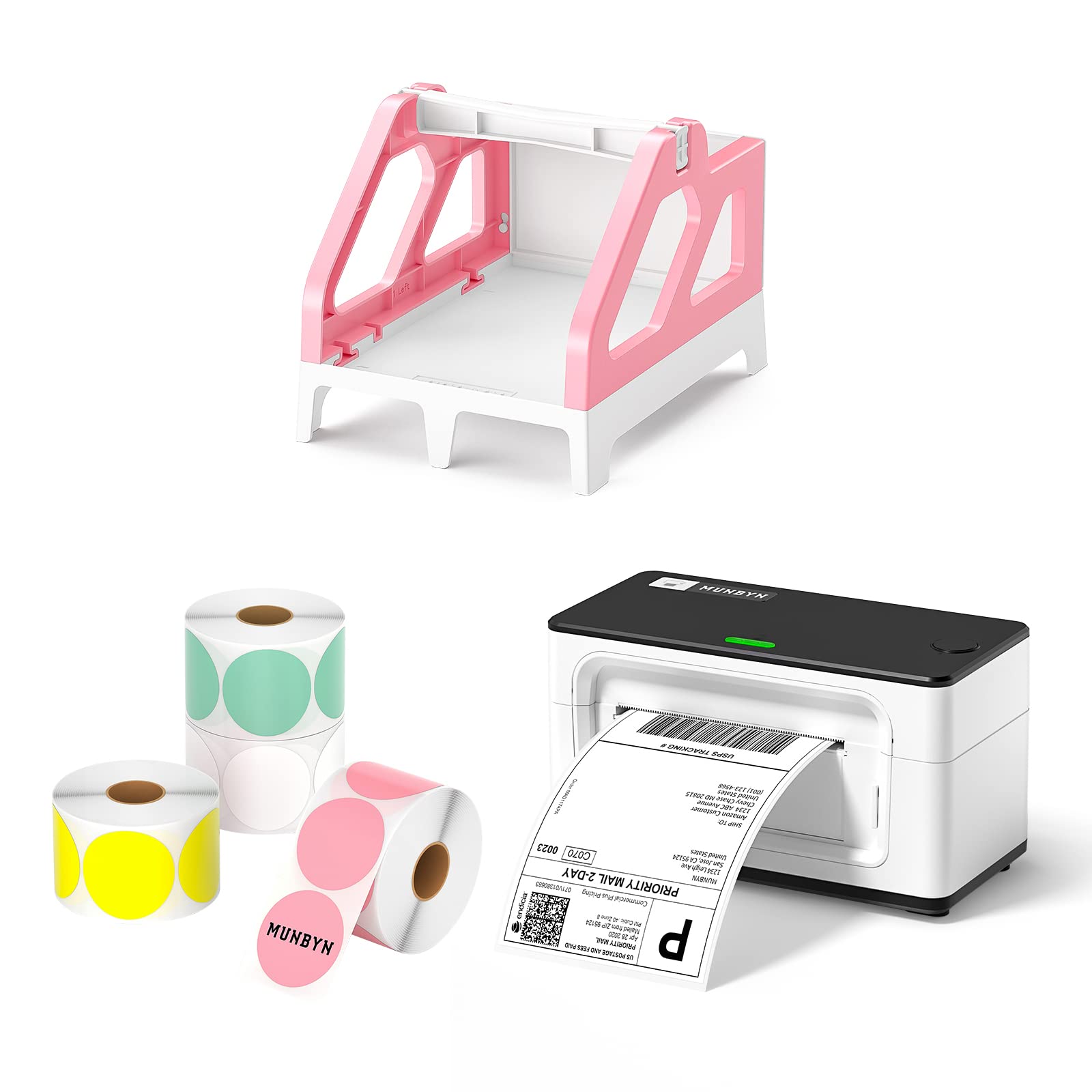 MUNBYN 4x6 Thermal Shipping Label Printer for Packages - 2