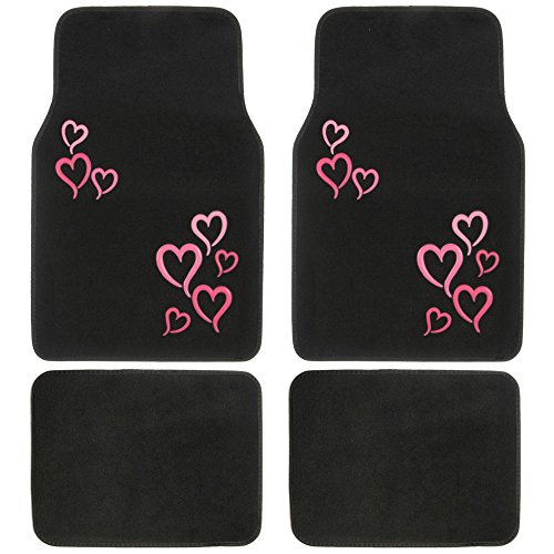Pink and Red Hearts