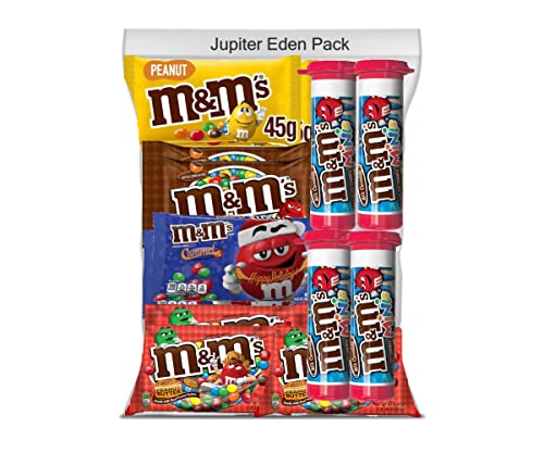 Jupiter Eden Variety Pack Chocolate Candy - Milk Chocolate, Chocolate Peanut & Peanut Butter Chocolate Singles (2 lb) | Perfect for Halloween Treats, Party Favors & Office Snacks