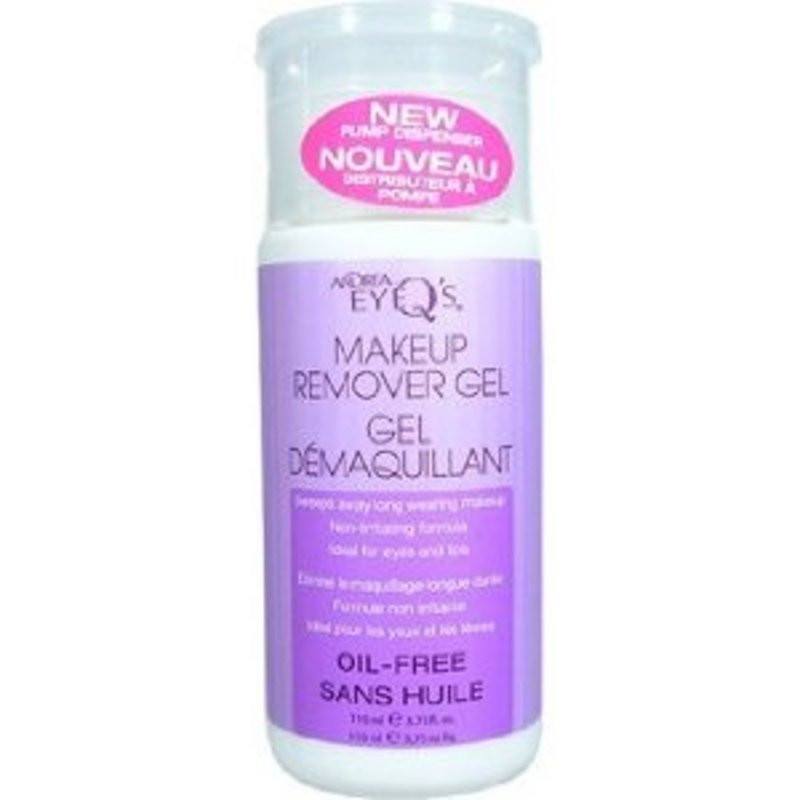 Andrea Eye Qs Gentle Makeup Remover Gel - 3.75 oz | Oil-Free & Hypoallergenic | Perfect for Sensitive Skin & Waterproof Makeup Removal