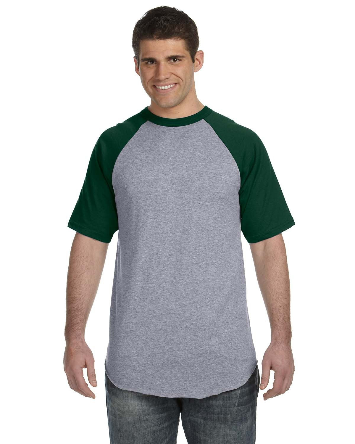 Augusta Sportswear 423 Adult Short Sleeve Baseball Jersey - Performance Athletic Shirt for Baseball, Softball & Team Sports - Comfortable Moisture-Wicking Fabric for Training & Games