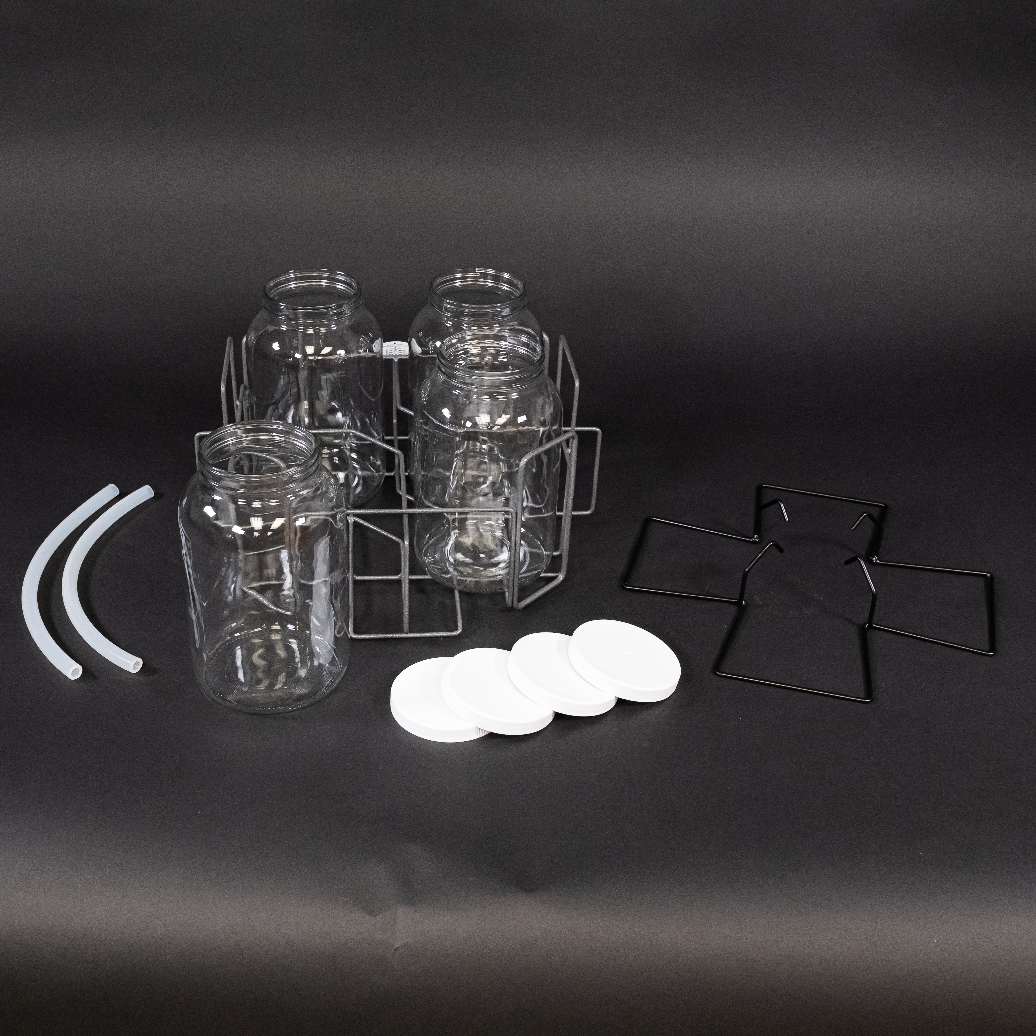 4 Glass 1 Gallon Bottle Configuration for 6700/6712 Full Size Portable Sampler - Ideal for Environmental Monitoring & Water Sampling