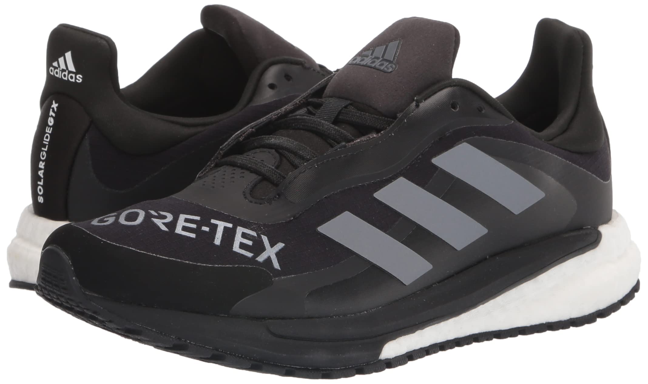 Adidas Women's Solar Glide 4 GTX Waterproof Running Shoes - Lightweight Trail & Road Running Sneakers for Women - Perfect for Jogging, Gym Workouts & Outdoor Activities